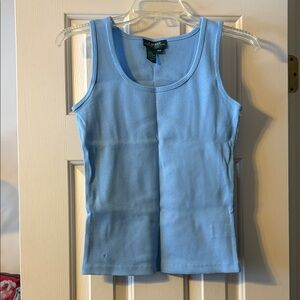Ralph Lauren Petite Blue Tank Top Size PP
